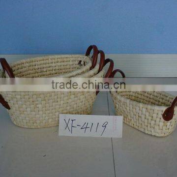 Linyi durable and environmental maize basket for storage