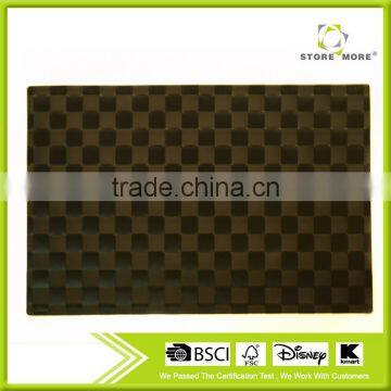 Kitchen Placemat Multi Colored PP Placemats, Solid Red photo-4