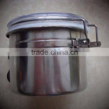 food grade mini stainless steel kitchen containers/oggi canister/stainless steel oggi canister/stainless steel utensils