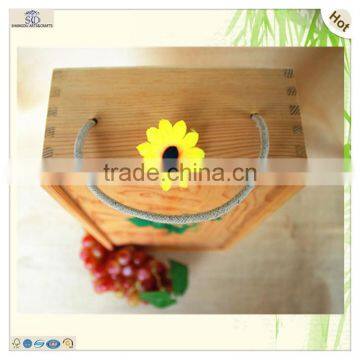 Supply Hot Selling Pattern Silk Printing Wine Box photo-2
