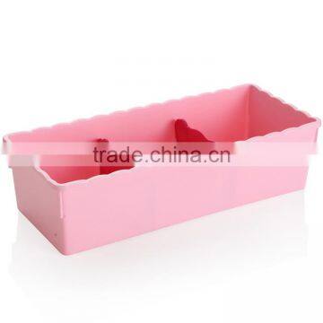 N506 3/5 Grid Home Organization Storage Box Household Plastic Storage Box photo-3