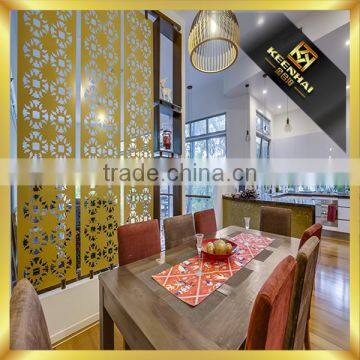 Hot Sale Restaurant Stainless Steel Decorative Room Divider Screen photo-4