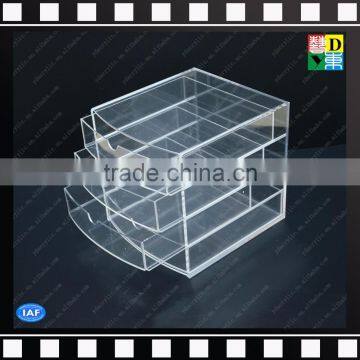 4 drawers wholesale acrylic makeup organizer case storage box