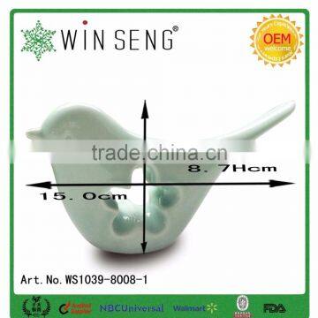 Hollow Home Ornament White Porcelain Bird Craft for Sale photo-4