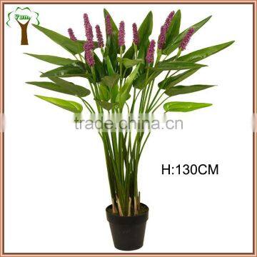 2015 artificial banana plant with purple flowers