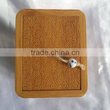 New design eco-friendly Bamboo funeral casket for ashes price