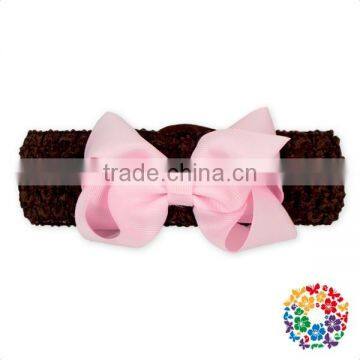 Baby Cute Bow Headband Children Kids Fashion Hair Accessories Baby Bow Headbands photo-2