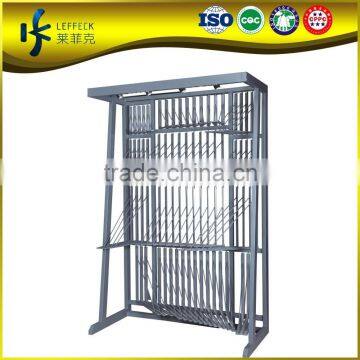 Multi-function steel material ceramic tile display nceramic wire display