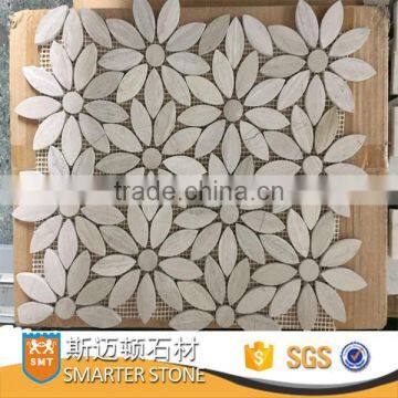 White wooden stone tile marble floor flowers for hotel in 2017