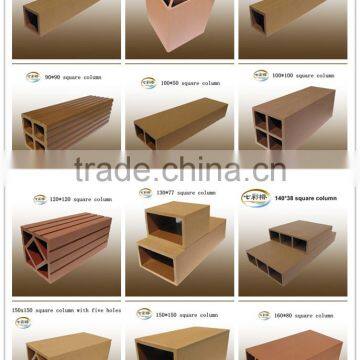 Wood Plastic Composite WPC Square Column, WPC Stand Column photo-2