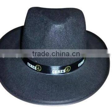 2017 New Charm Products Custom Female Male Fitted Custom Wool Felt Material Top Hat Body Wholesale With Ribbon Made in China photo-4