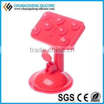 Attaching to car suking mobile phone stands