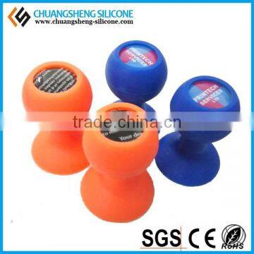 Round Head Octopus Head Silicone Mobile Phone Holder photo-2