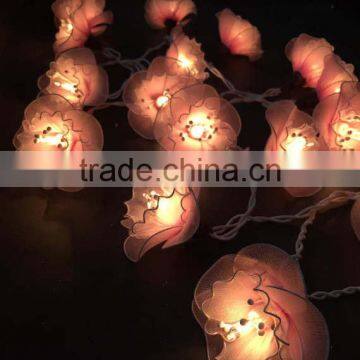 20 Pink Flower Fairy Garden Bedroom String Light photo-2