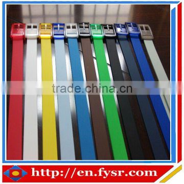 fashion silicone rubber belt for girl