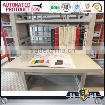 Cheap Wooden Bookcase Furniture Used Library Shelving From China Manufacturer photo-6