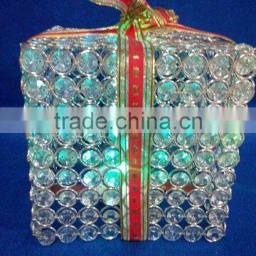 Square Diamond Chrismas Decorative Metal Gift Box photo-6