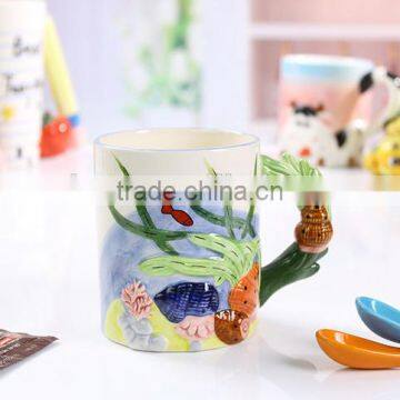 2017 hot sale lovely ceremic mug with good quality