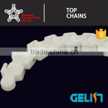 1701 1701-TAB plastic keel chain for case conveyor