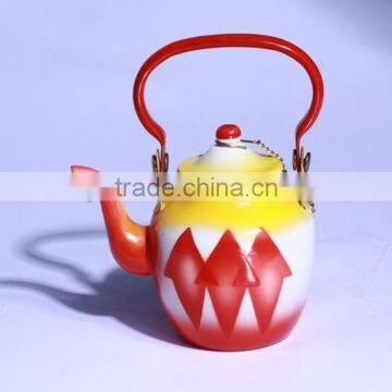 tea pot water enamel kettle in middle east market