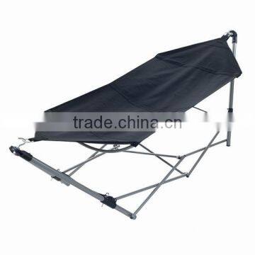 New design outdoor folding portable hammock with carry bag