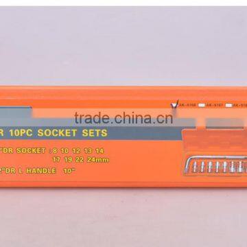 AK-9766 10 PCS 1/2" DR. Socket Wrench Set photo-4