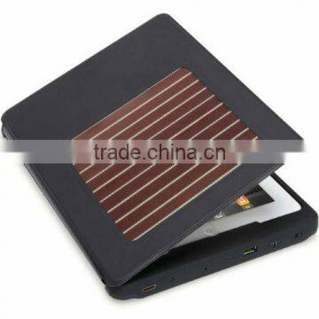 solar tablet cover case mobile power