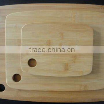 2015 hot wholesale bamboo cutting board set
