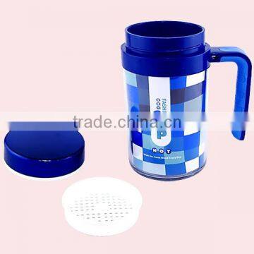 350ML Cheap Office Ceramic Mugs With Handle photo-2