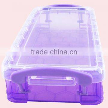 Colorful Large Size Plastic Storage Case With Handle photo-5
