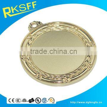 Gold Metal Medal With 3 Colors Ribbon photo-4