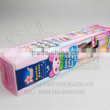 Double Color Fruity Straw Sour Powder Candy