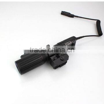 Tactical Professional Hunting 1000 Lumens CREE T6 LED Flashlight With Strobe Light Attached With Red Laser Sight photo-4