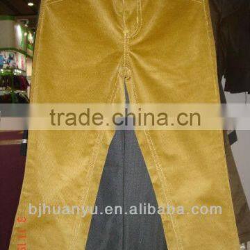 kids children boys all year wear long colour corduroy pants trousers