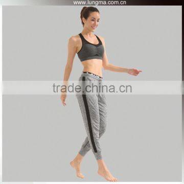 Custom Fitness Running Dri-Fit Padded Full Support Sublimation Strappy Racerback Sports Bra photo-6