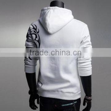 GZY -2016new autumn stocklot men fashionable 100% cotton hoodies blank