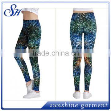 2017 Printed Spandex Woman Leggings KX005 photo-2