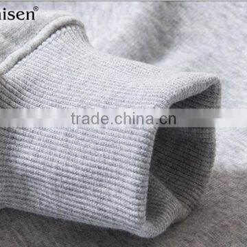 Apparel Manufacturer Plain Long Sleeves Outdoor Cvc Fleece Men's Sweatshirts photo-3