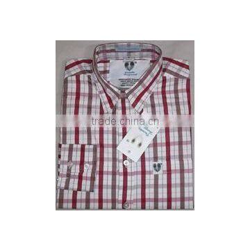 MENS EXECUTIVE FULL SLEEVES POLY COTTON CHECKS SHIRTS photo-3