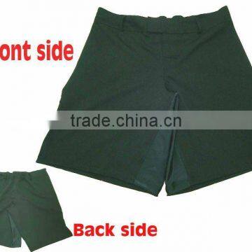 MMA Short Black 2 Way Stretchable 100% Polyester