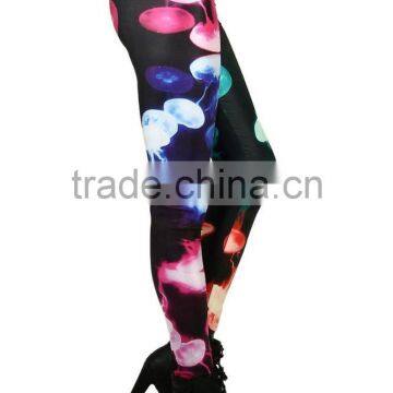 MGOO New Arrival Custom Print Running Tight Leggings High Waist Spandex All Over Sublimation Print Pants photo-6