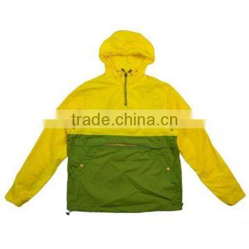 Mens Lightweight 100% Nylon Windbreaker Pullover Jacket Custom Made photo-2