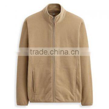 Men's Full Zip Jacket Active Windproof Men Custom Polar Fleece Jacket Wholesale Fleece Jacket