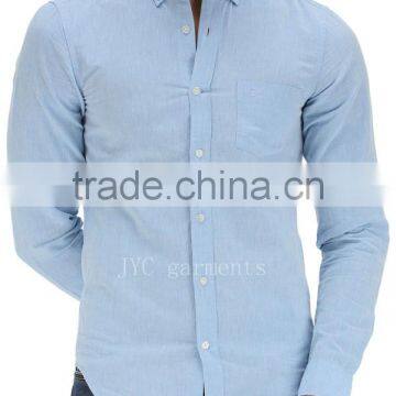 spread collar cotton fashion clothes for men