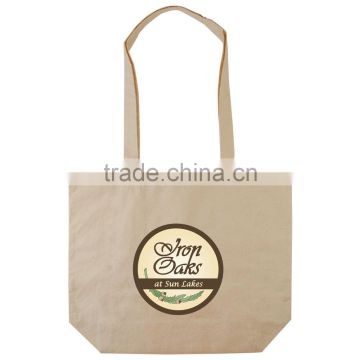 Standard Cotton Tote Bag - made from 6 oz. biodegradable cotton and comes with your logo.