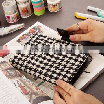2017 New Style A5/A6 Cloth Cover Daily Planner/weekly Planner With Clasp/loose Leaf Metal Clip photo-4