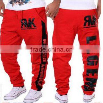 Men Active Trousers Sporting Pants Male Track Skinny Leg Soccers Mens Joggers