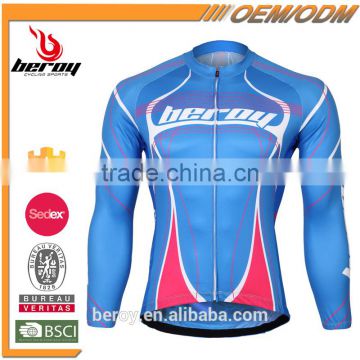 BEROY mens specialized bikes long sleeve jersey reflective sun protection,good quality bycicle tops