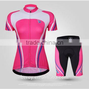 BEROY Top Quality Race Cycling Skin Suit,female Short Sleeve Mountain Bike Garment With Cycling Pad photo-2