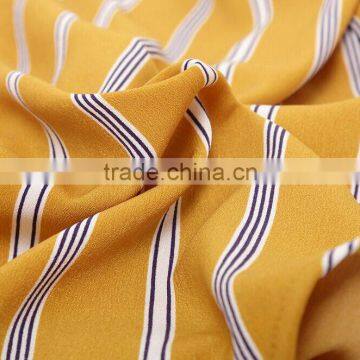 New Korean Version Women Clothing Striped Deep v Neck Chiffon T Shirt photo-5